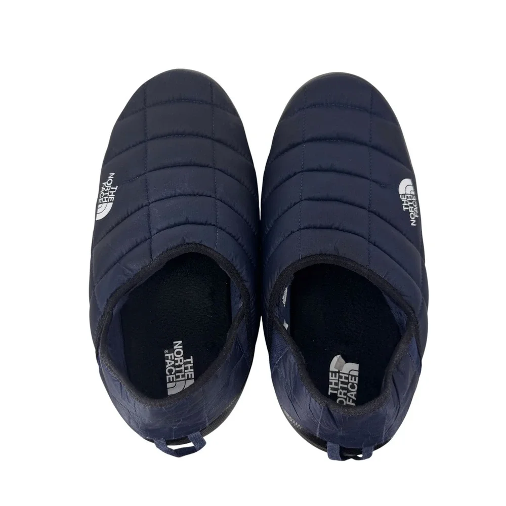 The North Face Mens Thermoball Traction Mule V Navy Blue Slippers Size 14